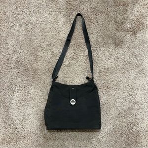 Charcoal grey Baggallini large purse